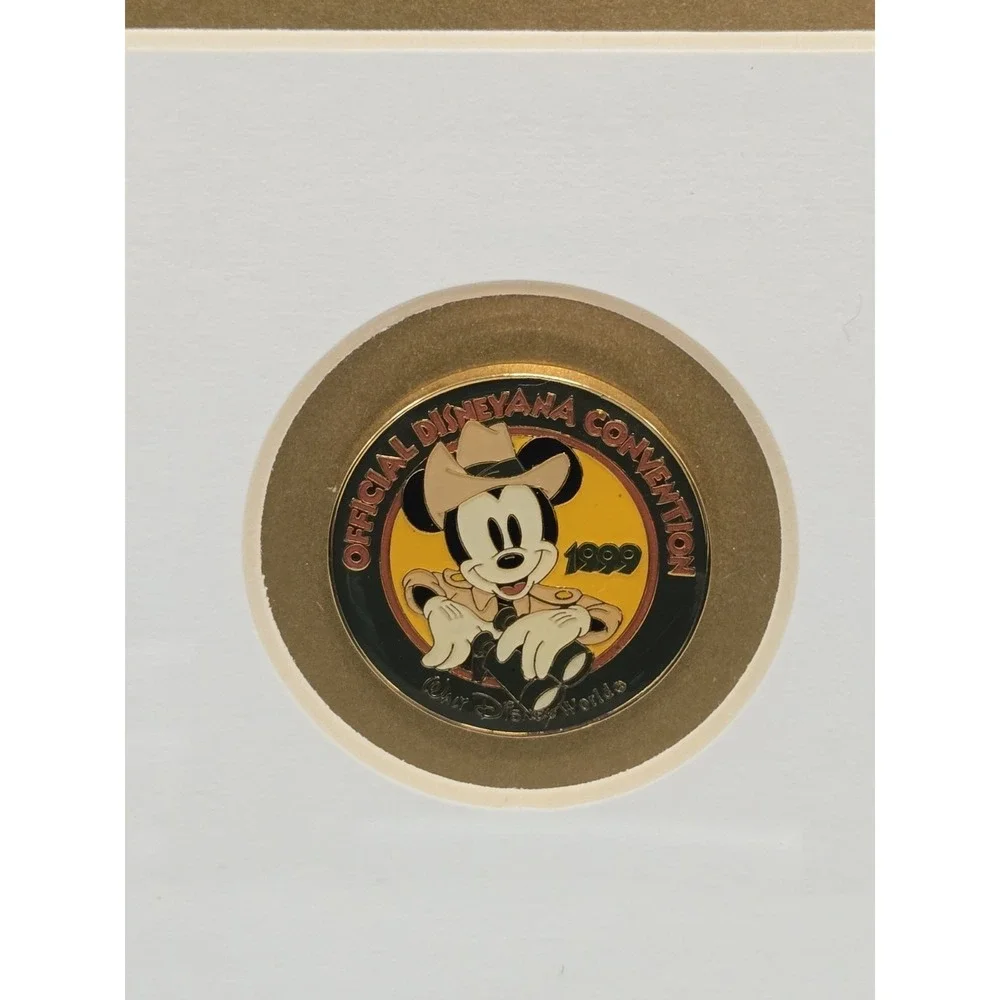 Disney commemorative framed