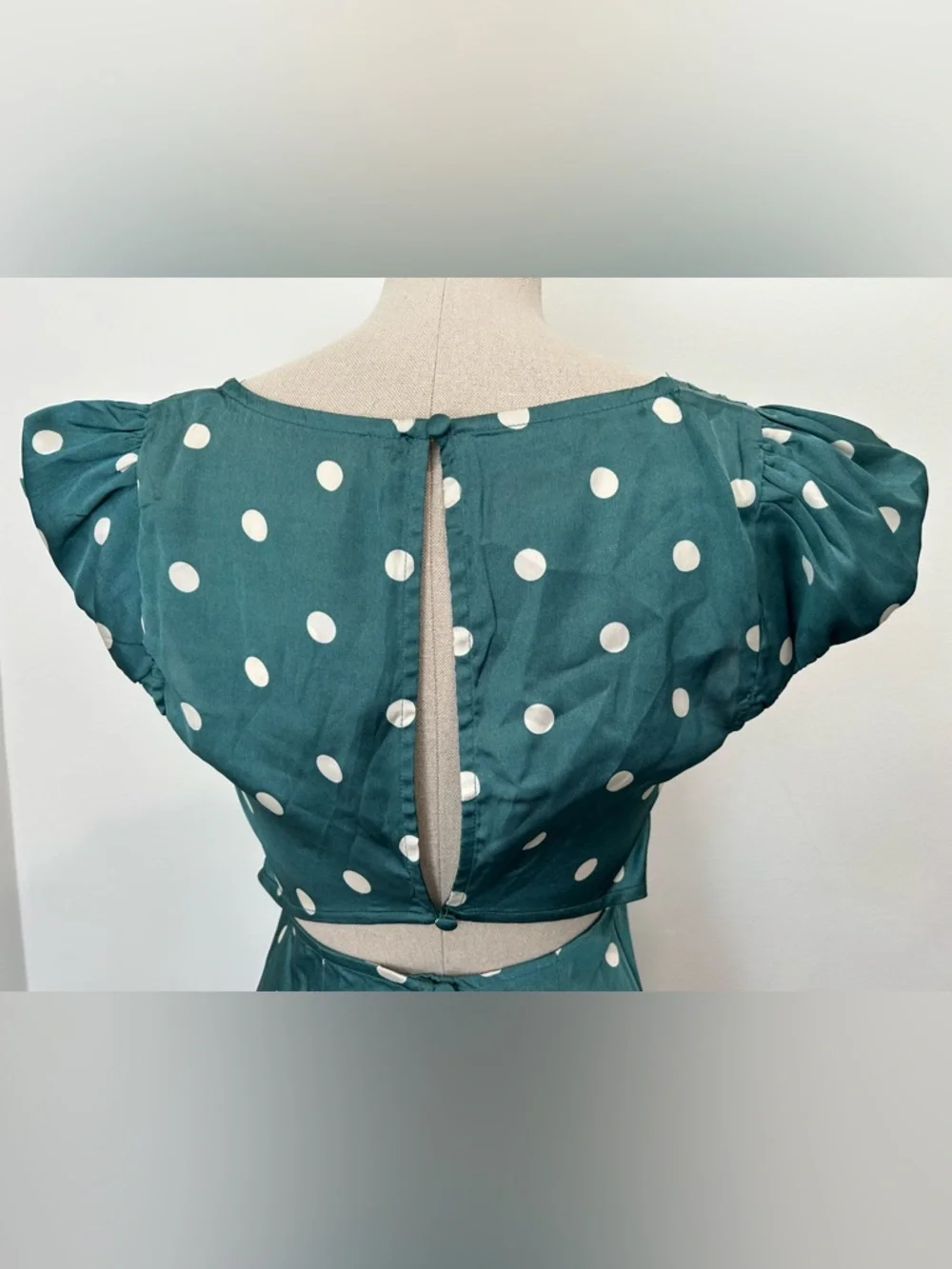Free People silky teal