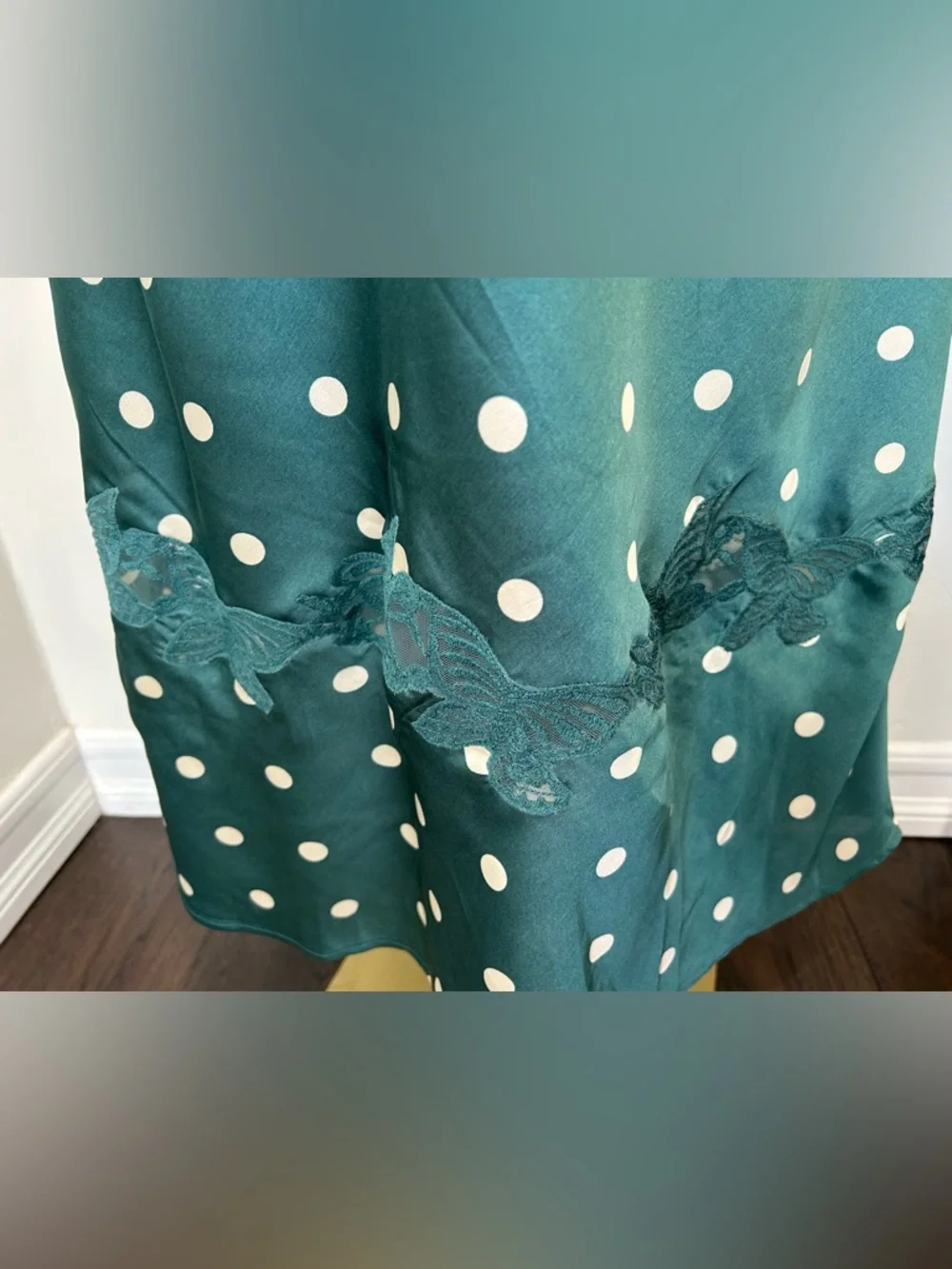 Free People silky teal