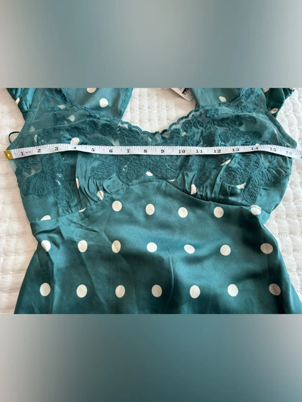Free People silky teal