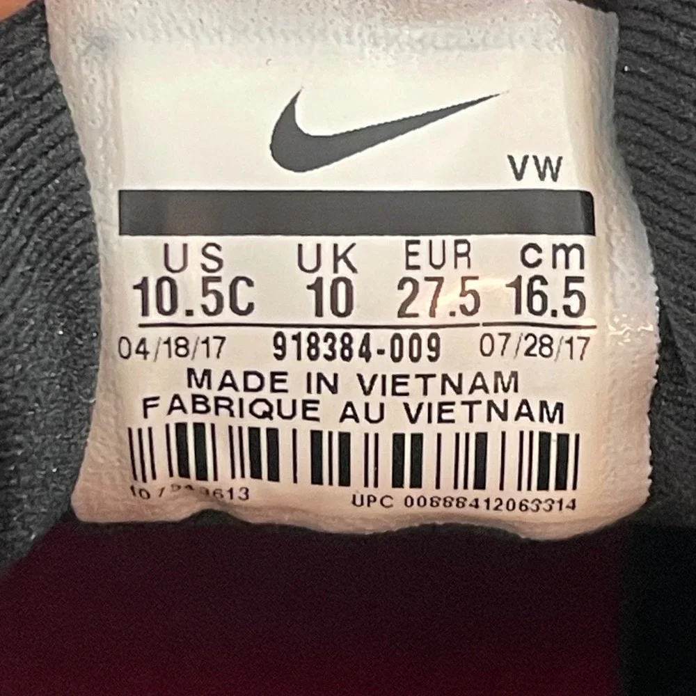 Nike kids size