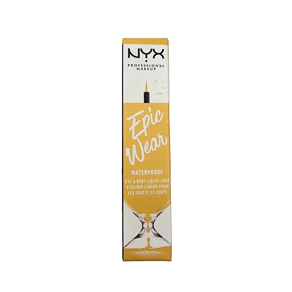 NYX Professional Epic Wear Eye and Body Liquid Liner Waterproof Yellow Bold New