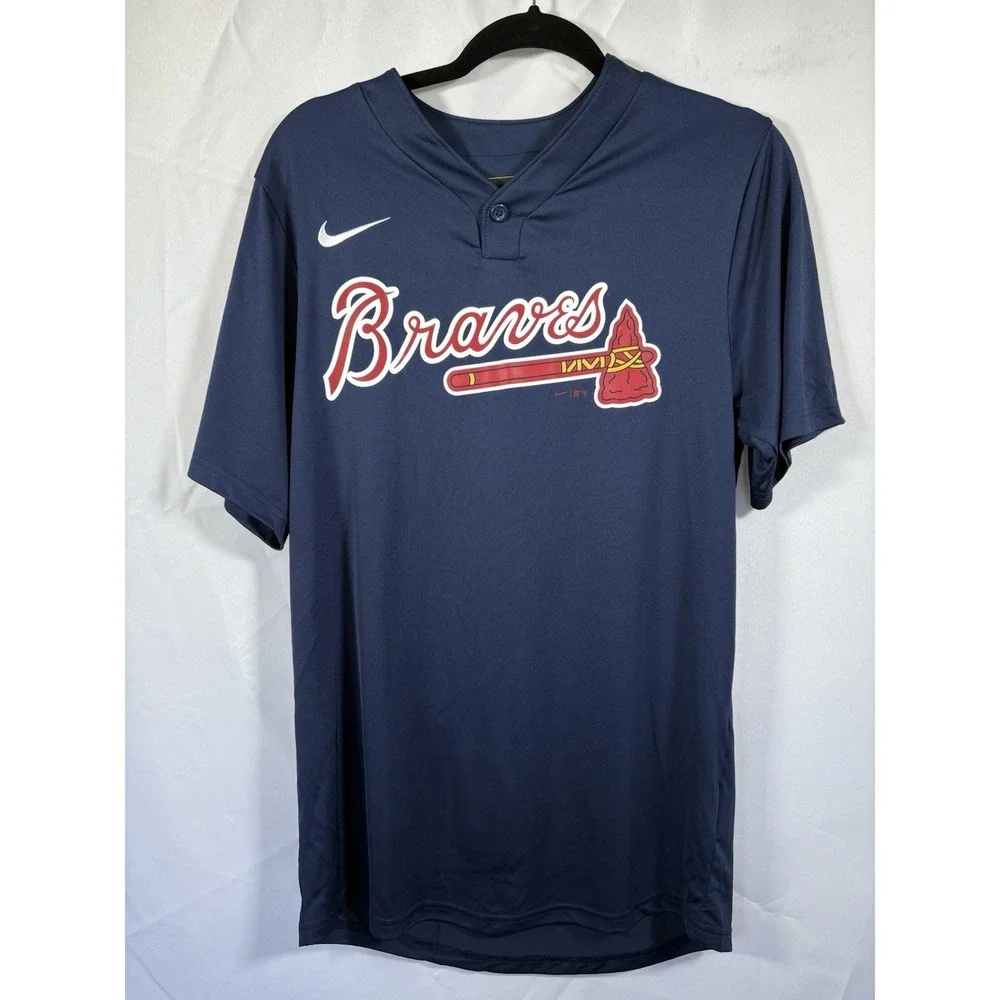 Nike Officially Licensed Shirt Size S Atlanta Braves‎ # 14