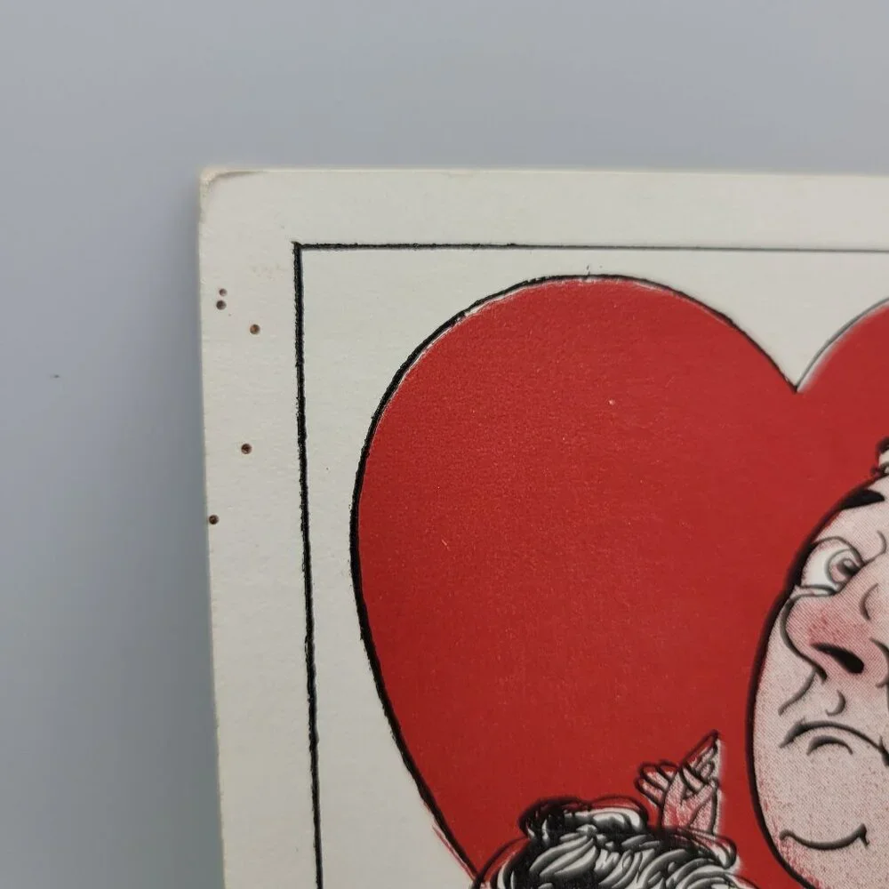 Valentine Postcard say goodbye