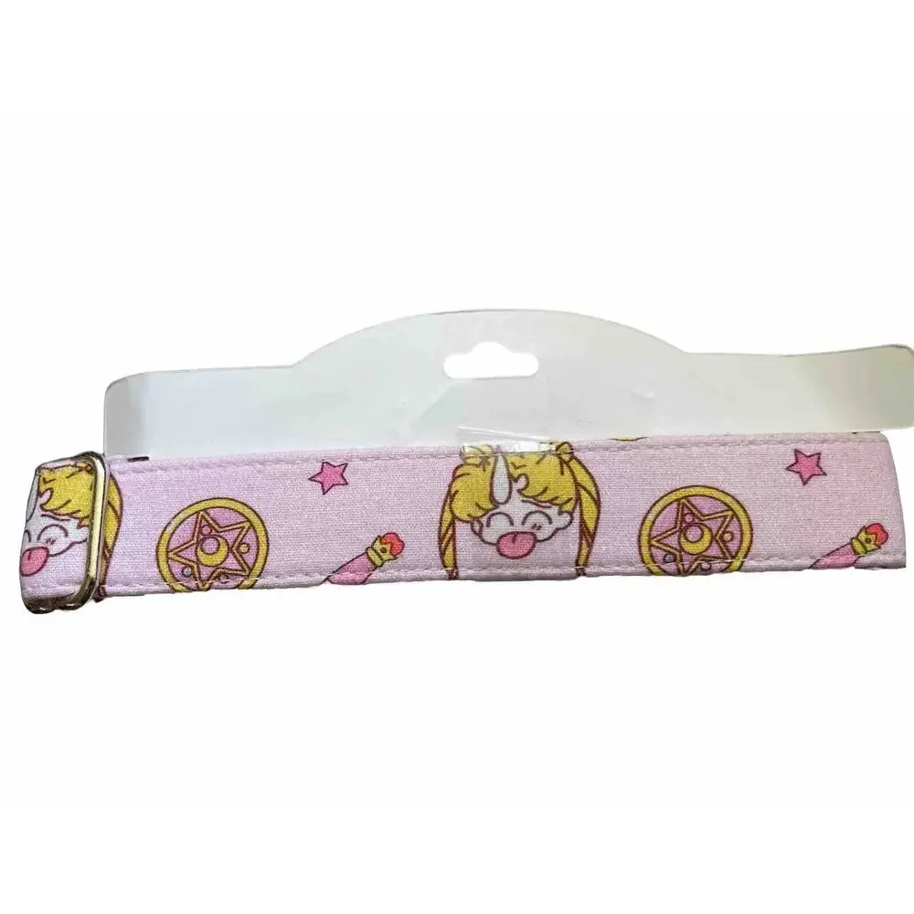 Pink Dog Collar Anime Adjustable Cute Dog Collar Brand New With Tags