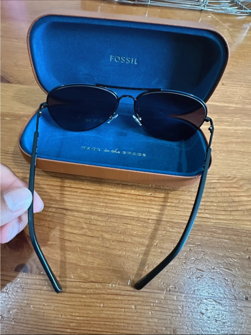 Fossil classic aviator