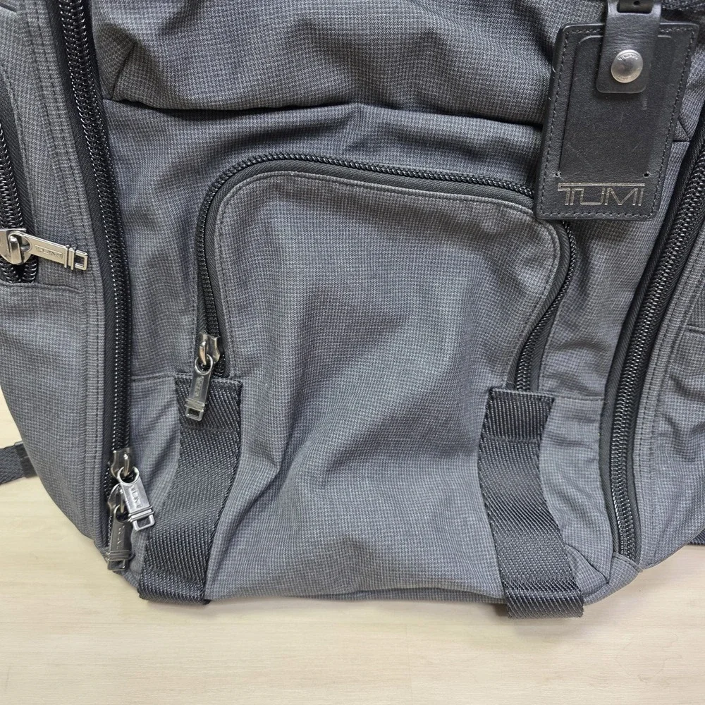 TUMI Backpack Tacoma‎ Brief Pack Nylon 69382HGYO Laptop Business Travel