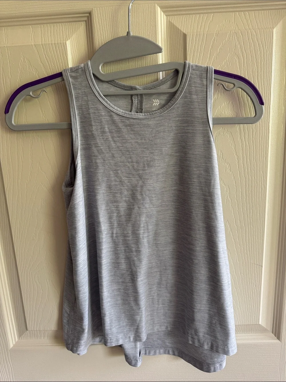 all in motion Light Gray Women's Athletic Tank Top