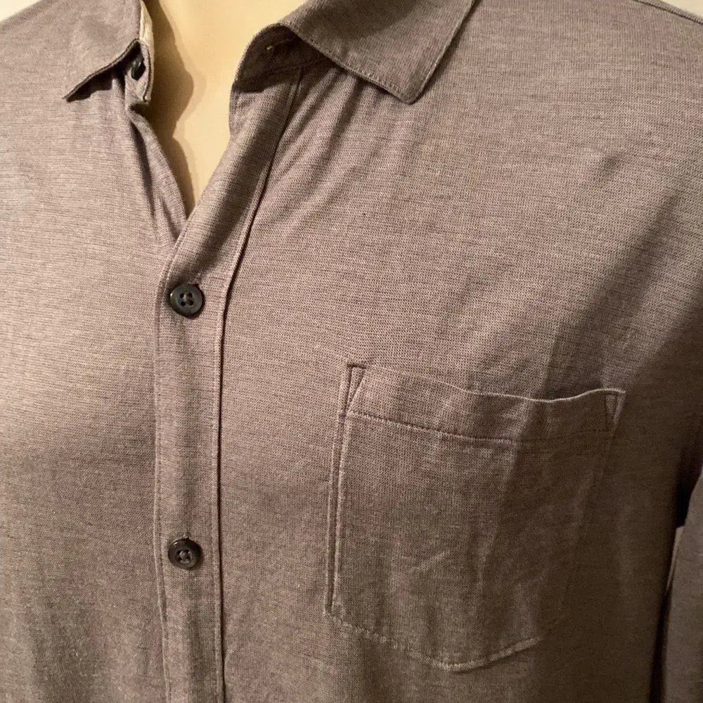 Banana Republic Men’s Tall Extra Large Button Down Casual Shirt Chest Pocket