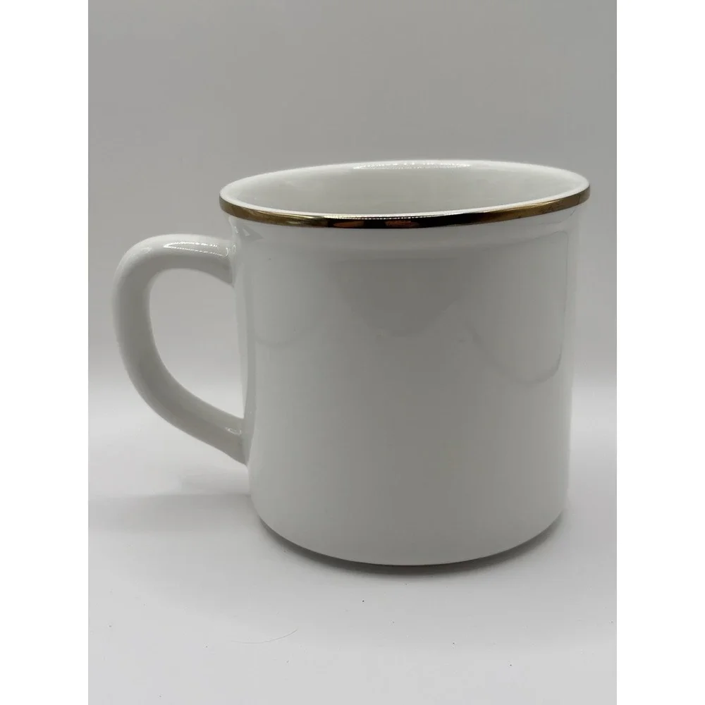 Pottery Barn Stewart Plaid‎ Initial Mug 