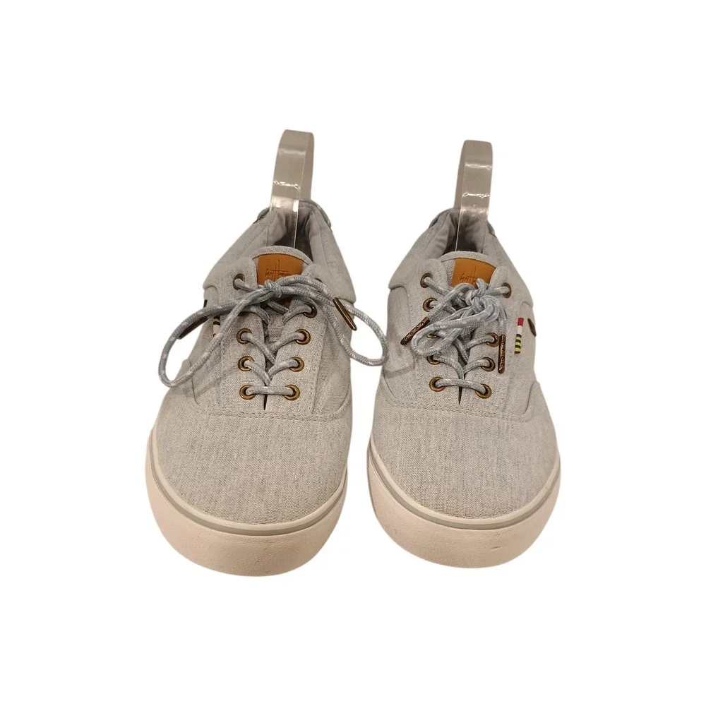 Guy Harvey Men's Ghmatlant Blue Canvas Lace Up Boat Beach Sneakers Size 9.5‎