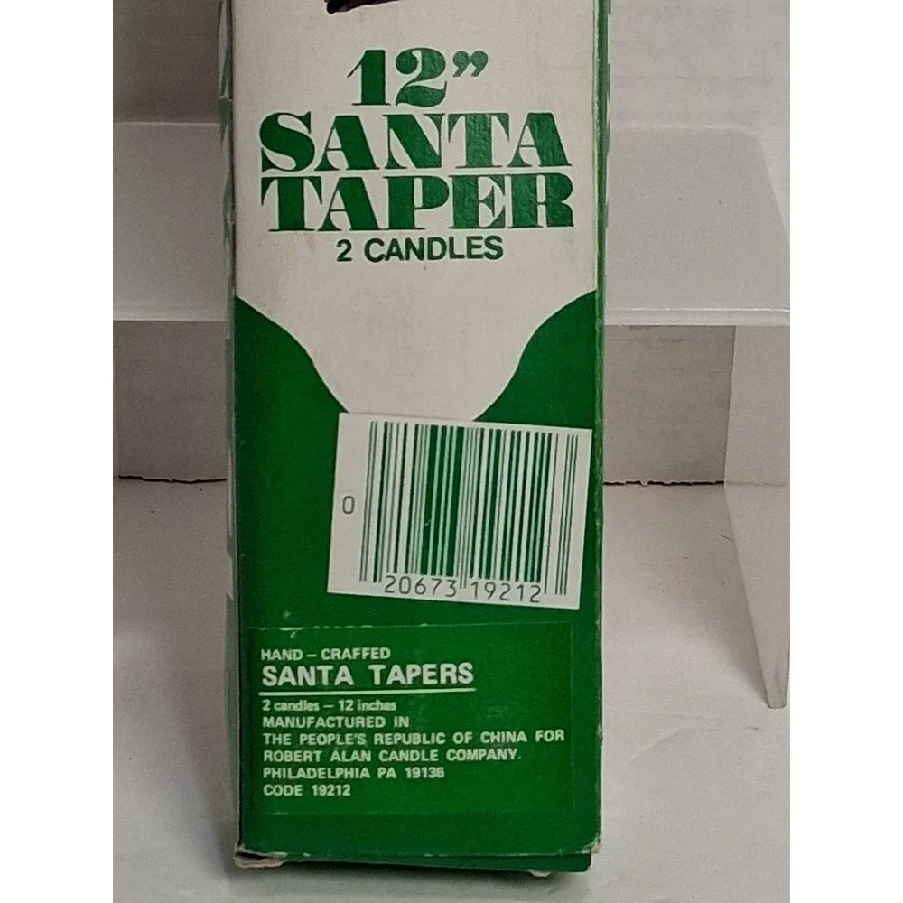 Robert Alan Candle Company pair 12