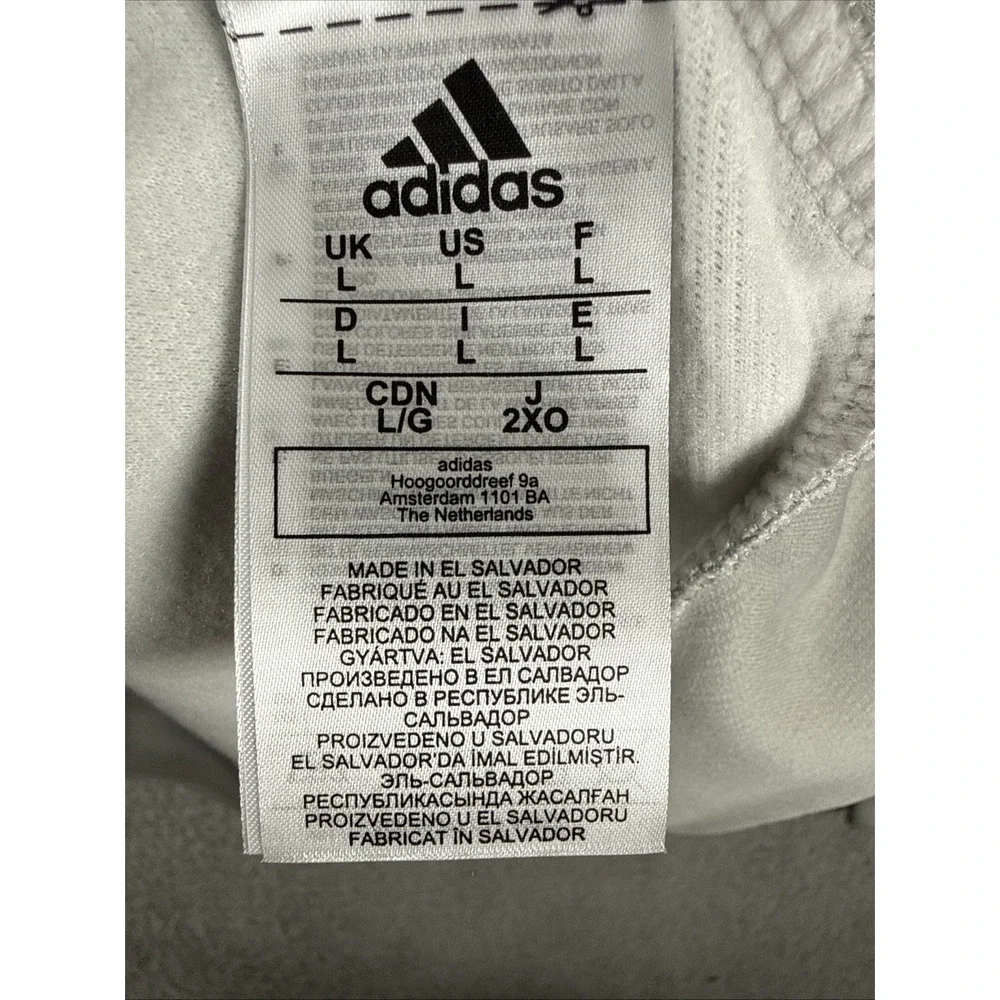 NEW Adidas Team Issue Fleece Pullover Hoodie Sweatshirt Mens Large‎ Gray