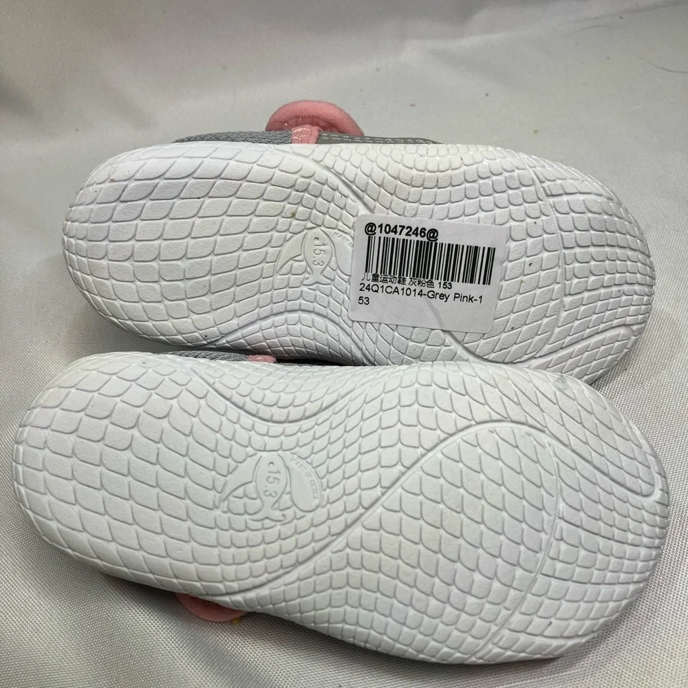 Kids Pink and Gray Water Shoes