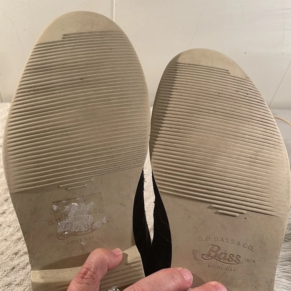 G H Bass wore these