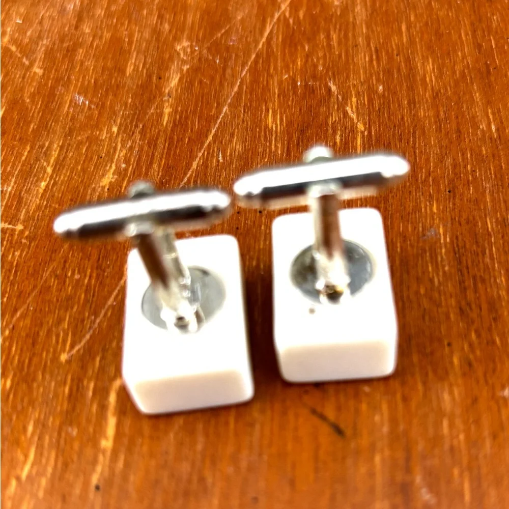 Nine dots mini mahjong Cufflinks