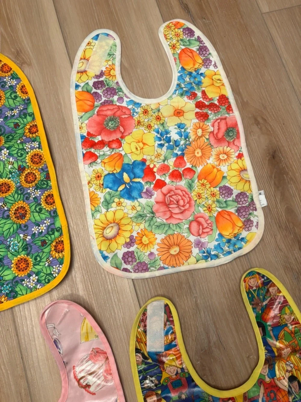 droodle bibs fabric vibrant