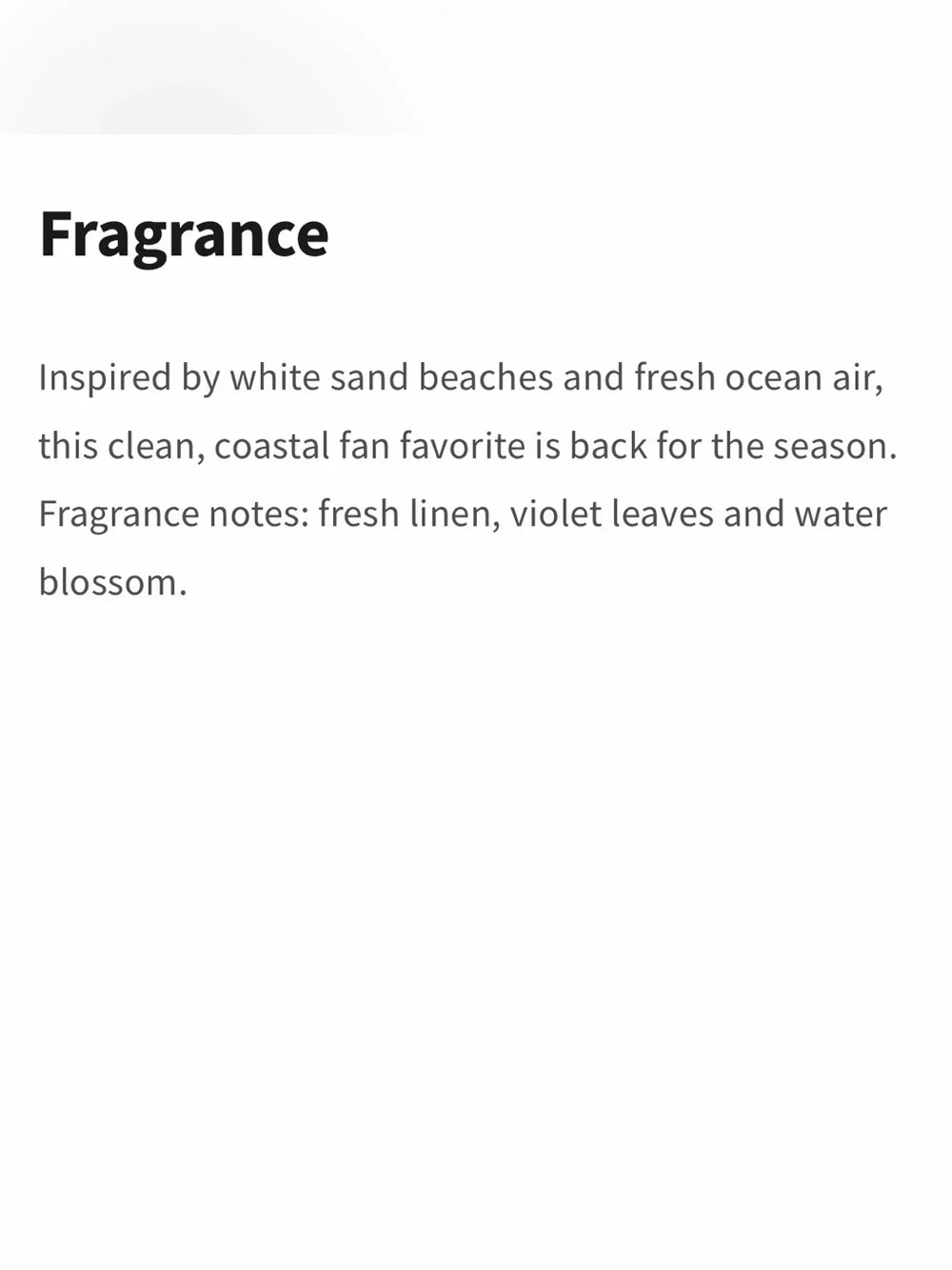 Bath & Body Works hydrating body
