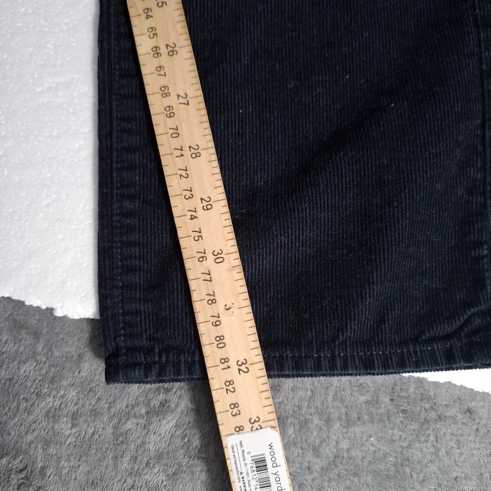 J.Crew Corduroy Pants Mens 32x34 Navy Slim Straight Chino Preppy Casual