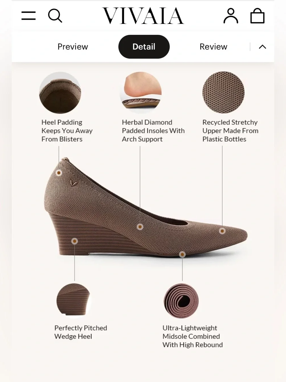 Vivaia pointed toe