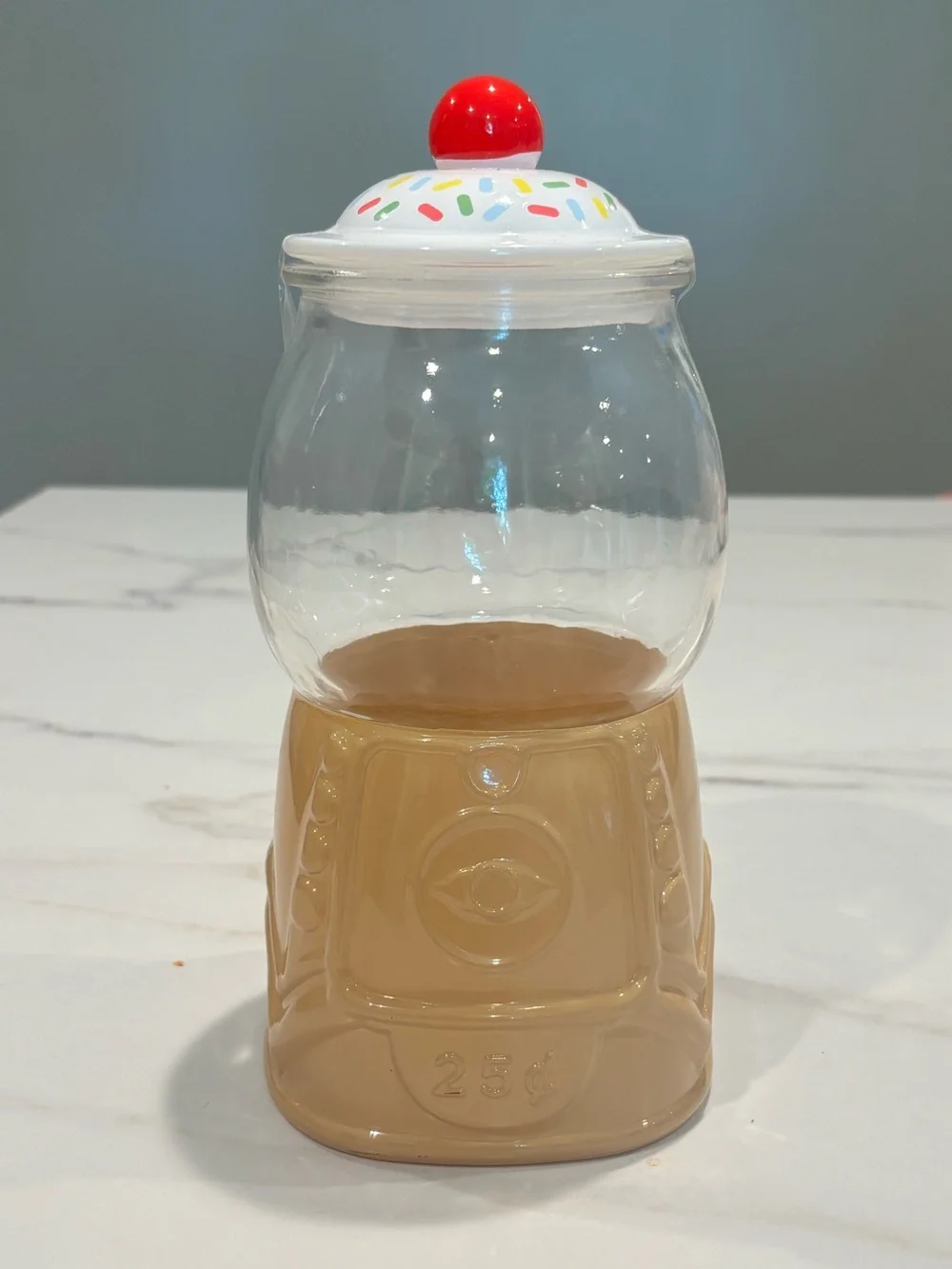 Target Bulleye’s Glass Ice Cream Candy Jar Gumball Machine