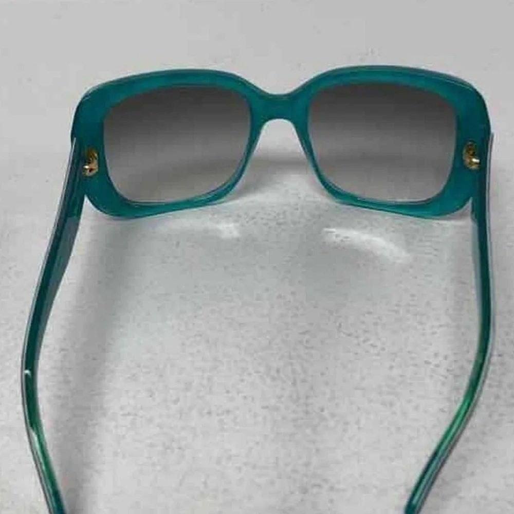 Dolce & Gabbana Teal and Black Sunglasses with COA certificate