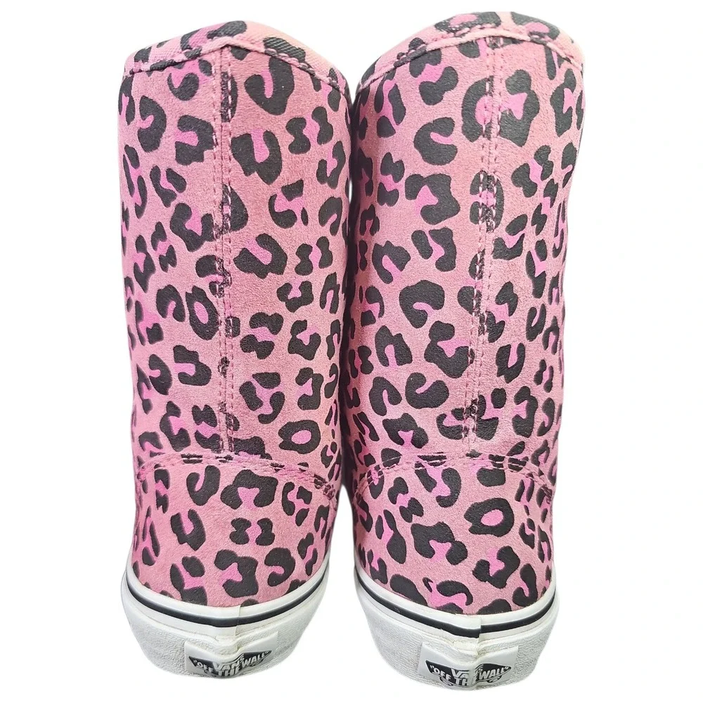Vans pink leopard