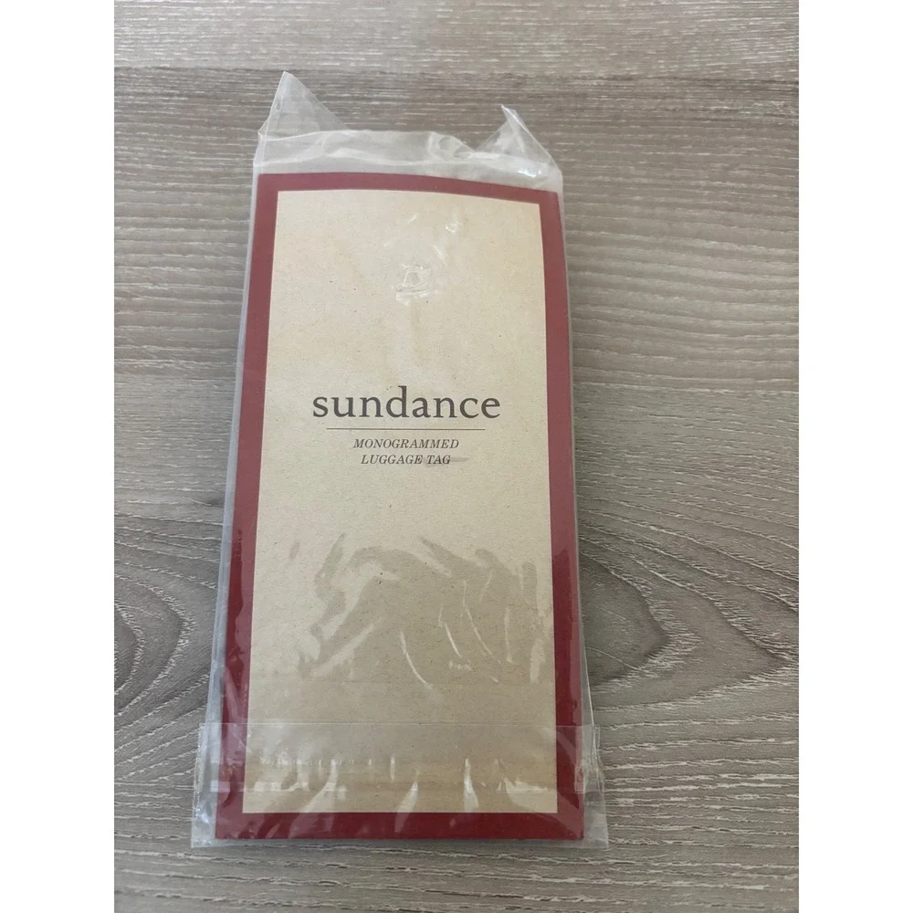 Sundance monogrammed luggage