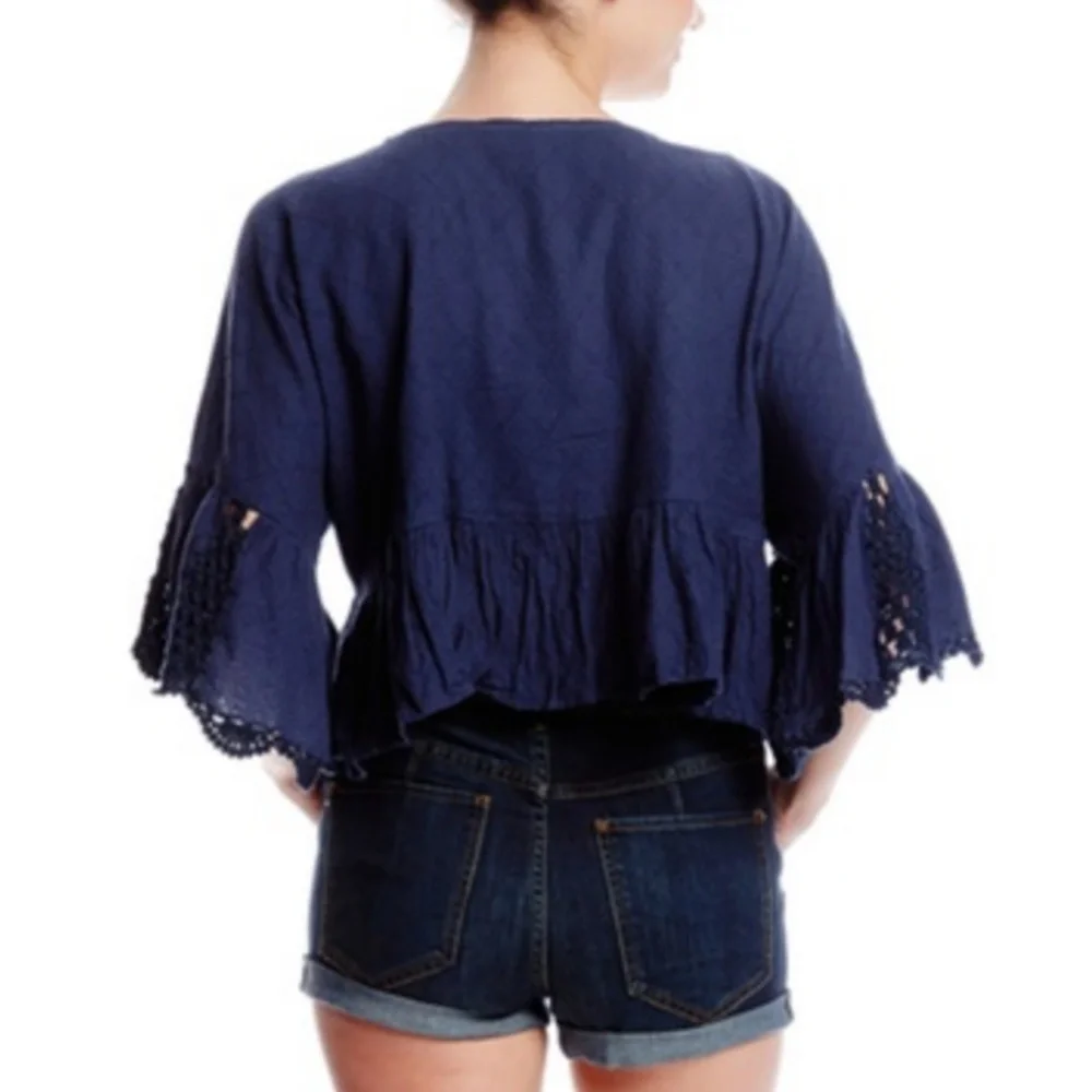 Free People worn sized flounce