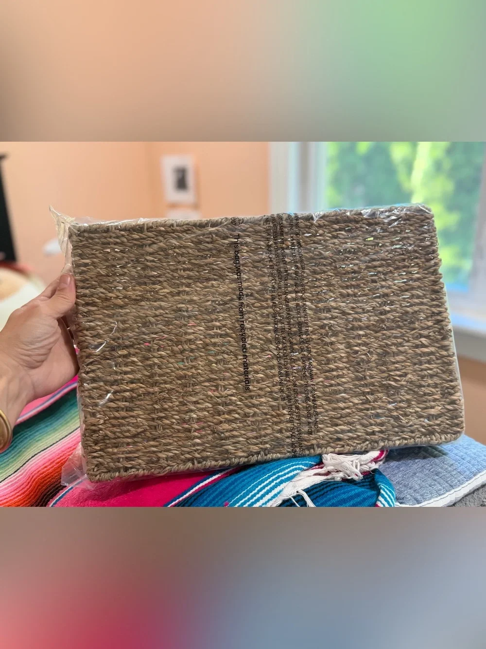 savvy & sorted handwoven seagrass