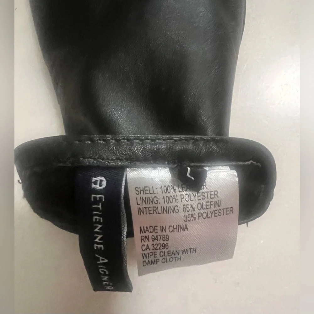 Etienne Aigner sleek black