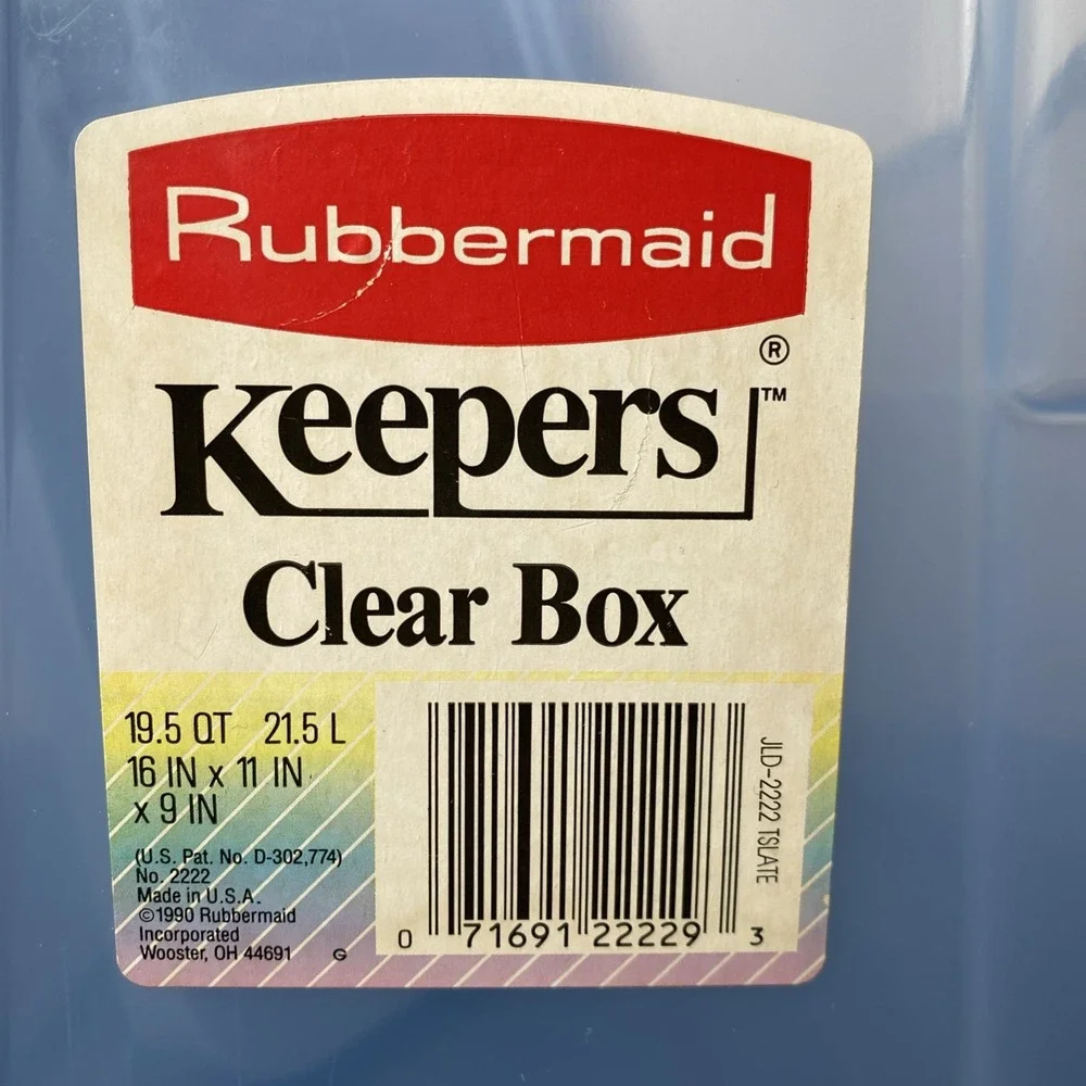 Rubbermaid preowned vintage