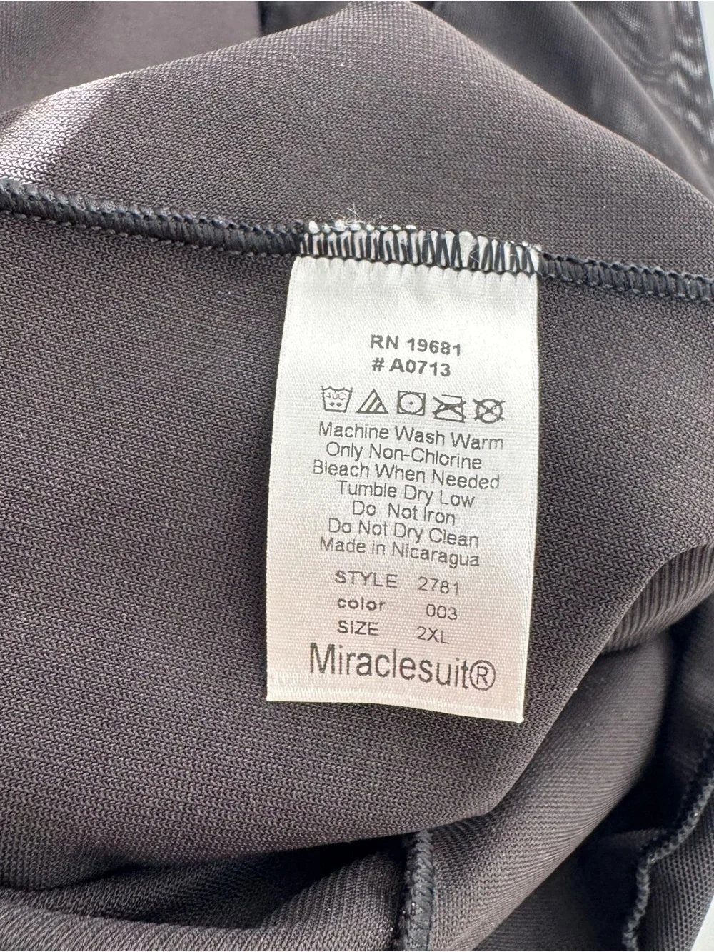 Miraclesuit womens 2xl