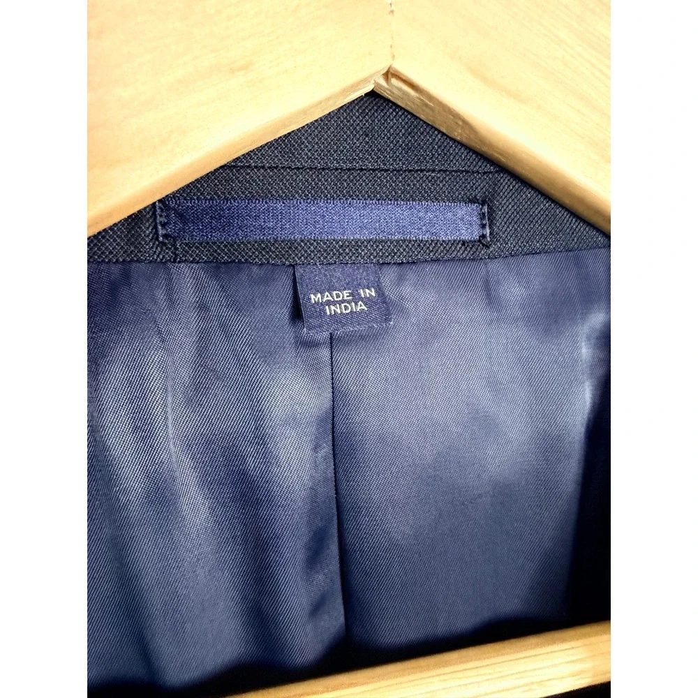 J.Crew Ludlow‎ Slim-fit suit jacket Italian worsted wool 44/R Mariner Blue NWT