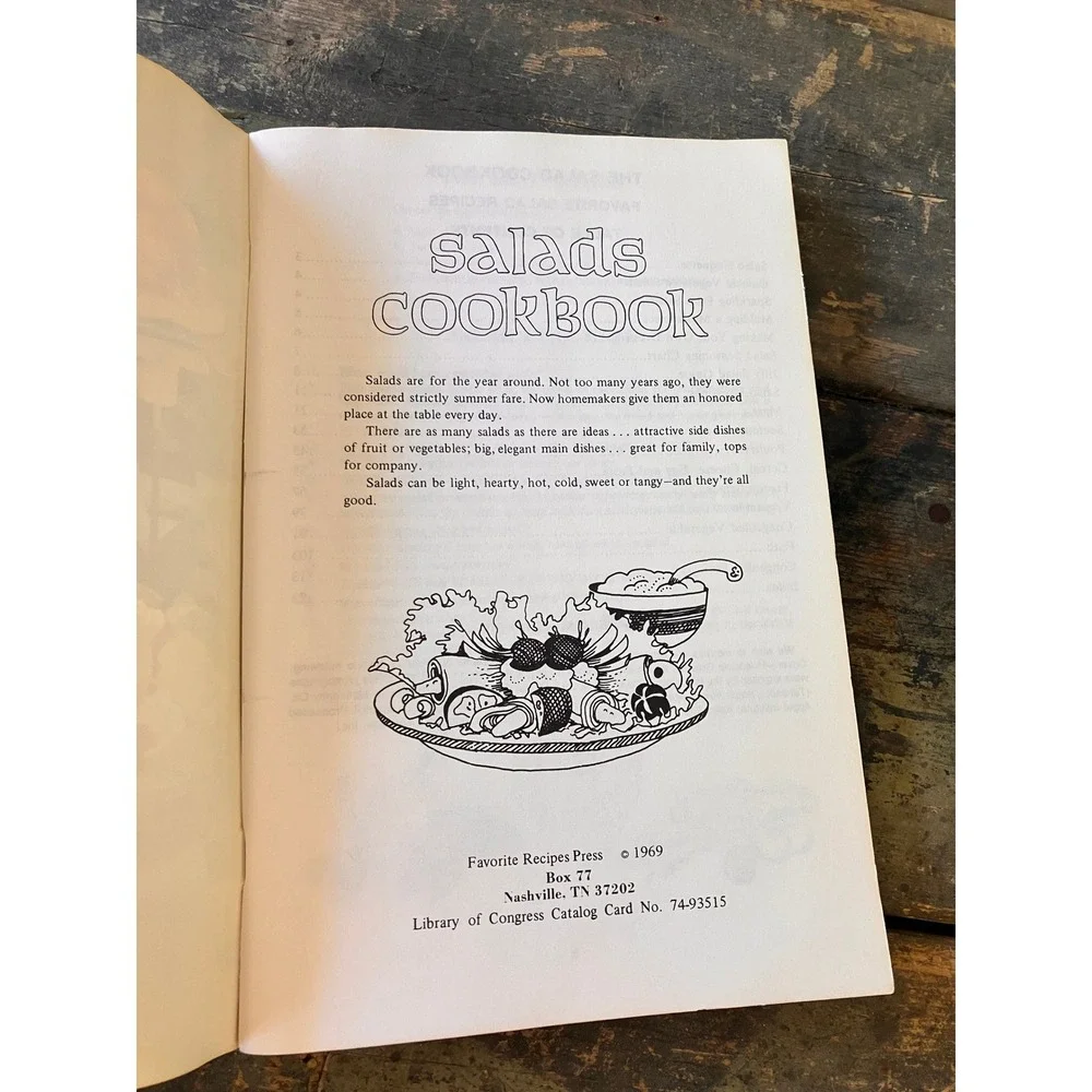 Favorite Recipes Press vintage 1969