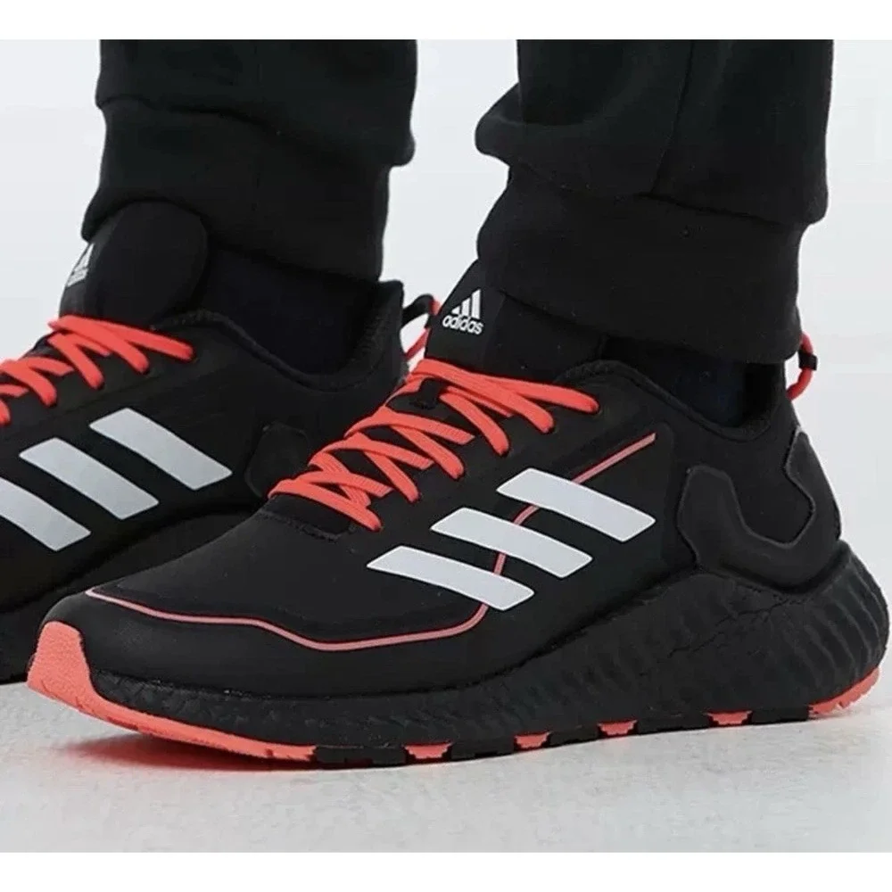 *NEW* Men's Size‎ 5.5 Adidas Climawarm LTD Boost Running Shoes Black/Pink