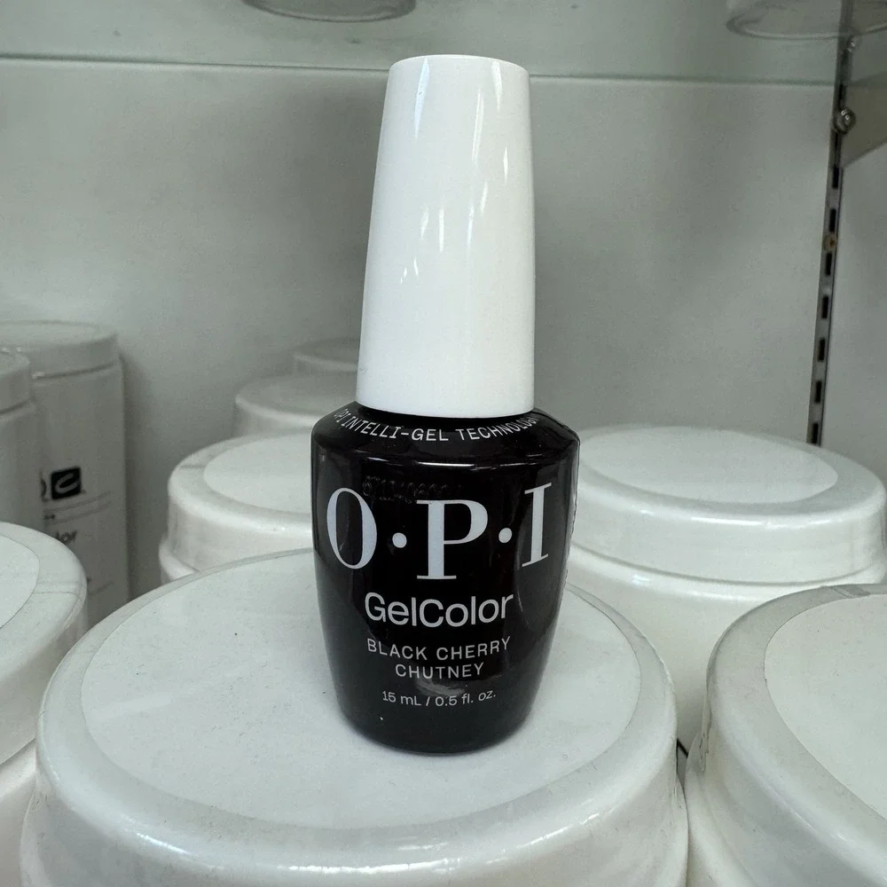 OPI GelColor Intelli-Gel GC I43 Black Cherry Chutney 0.5oz