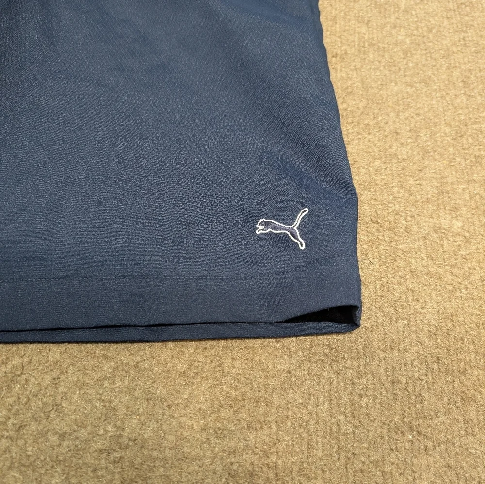 Puma Boys Juniors Navy Blue Golf Shorts Large