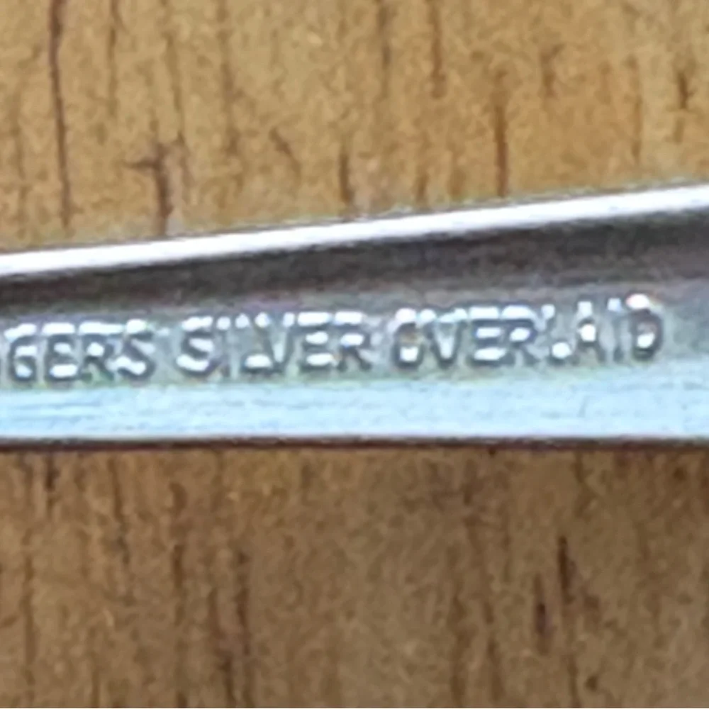 Wm Rogers Oneida Wildwood I Always Silver Plate 10 Pieces Spoons Knife Fork 1958