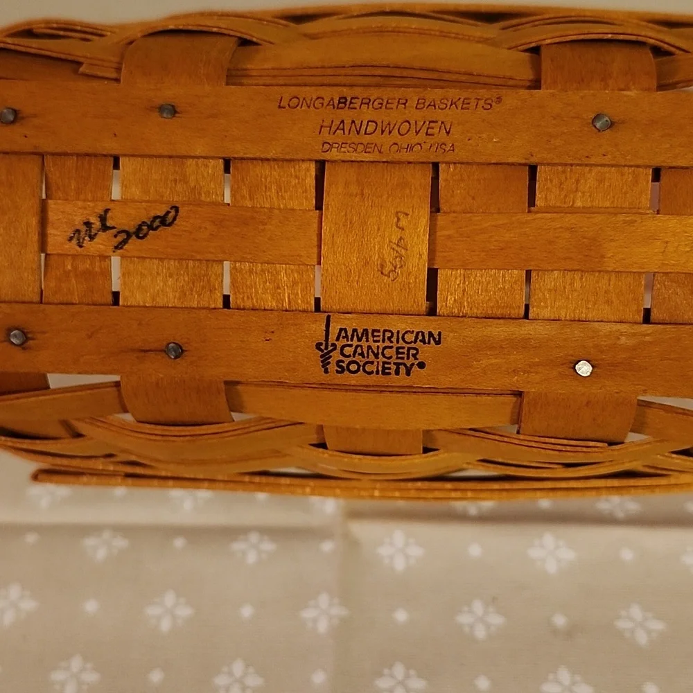 Longaberger elegant basket