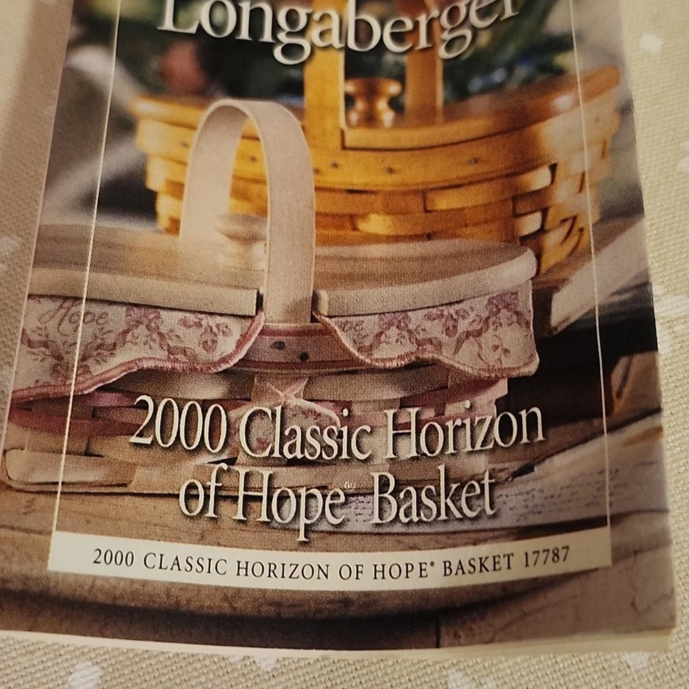 Longaberger elegant basket