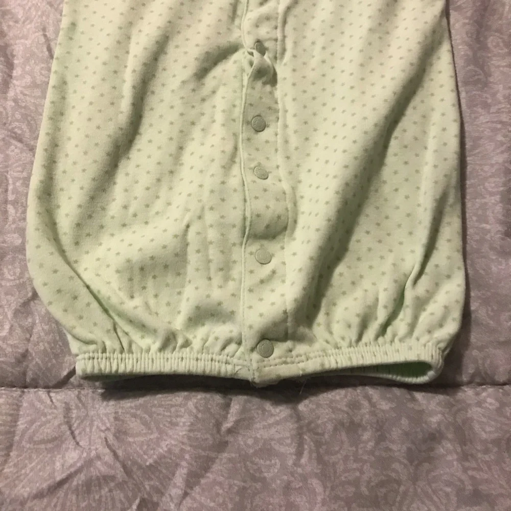Carter’s Mint Green Infant Baby Sleep Sack 3 Months