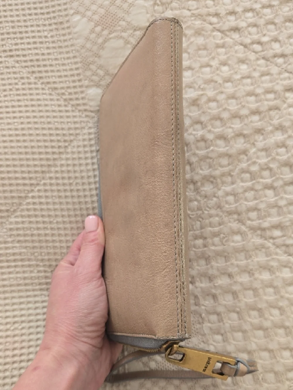 margot taupe leather
