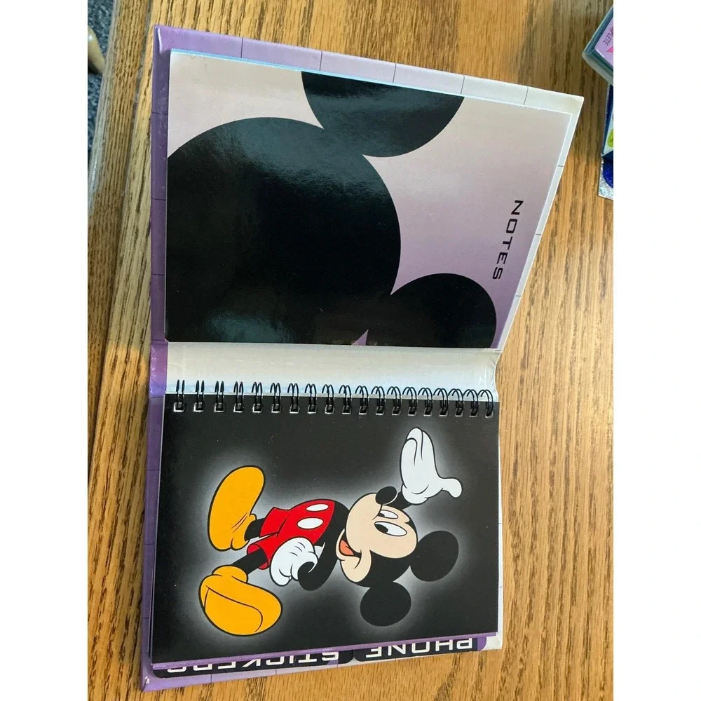 Vintage 1995 Disney Mickey Mouse Day Runner Sticker Calendar Notes Bundle Lot