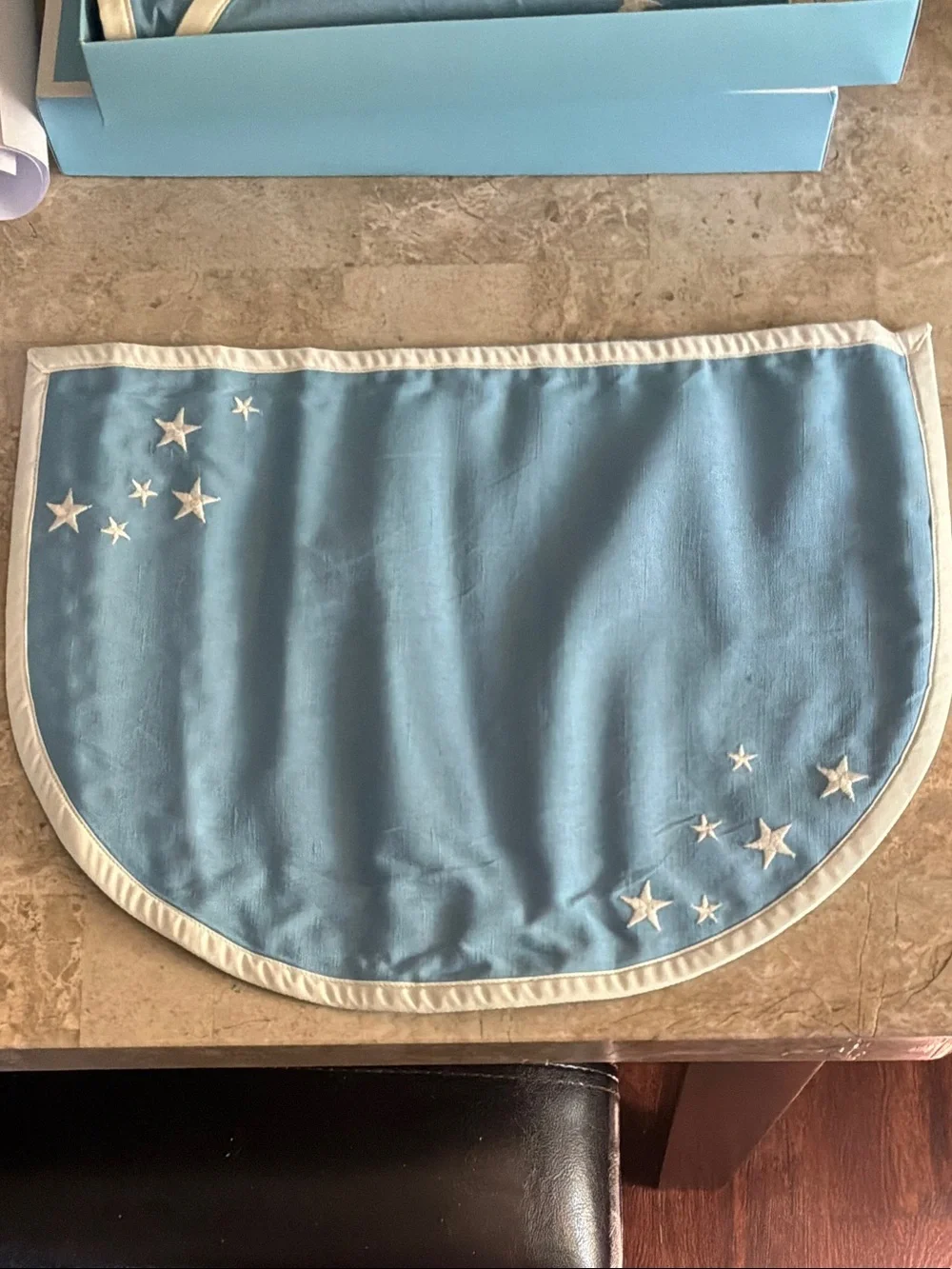 Jonathan Adler Sky Blue and Cream Constellation Placemats 4