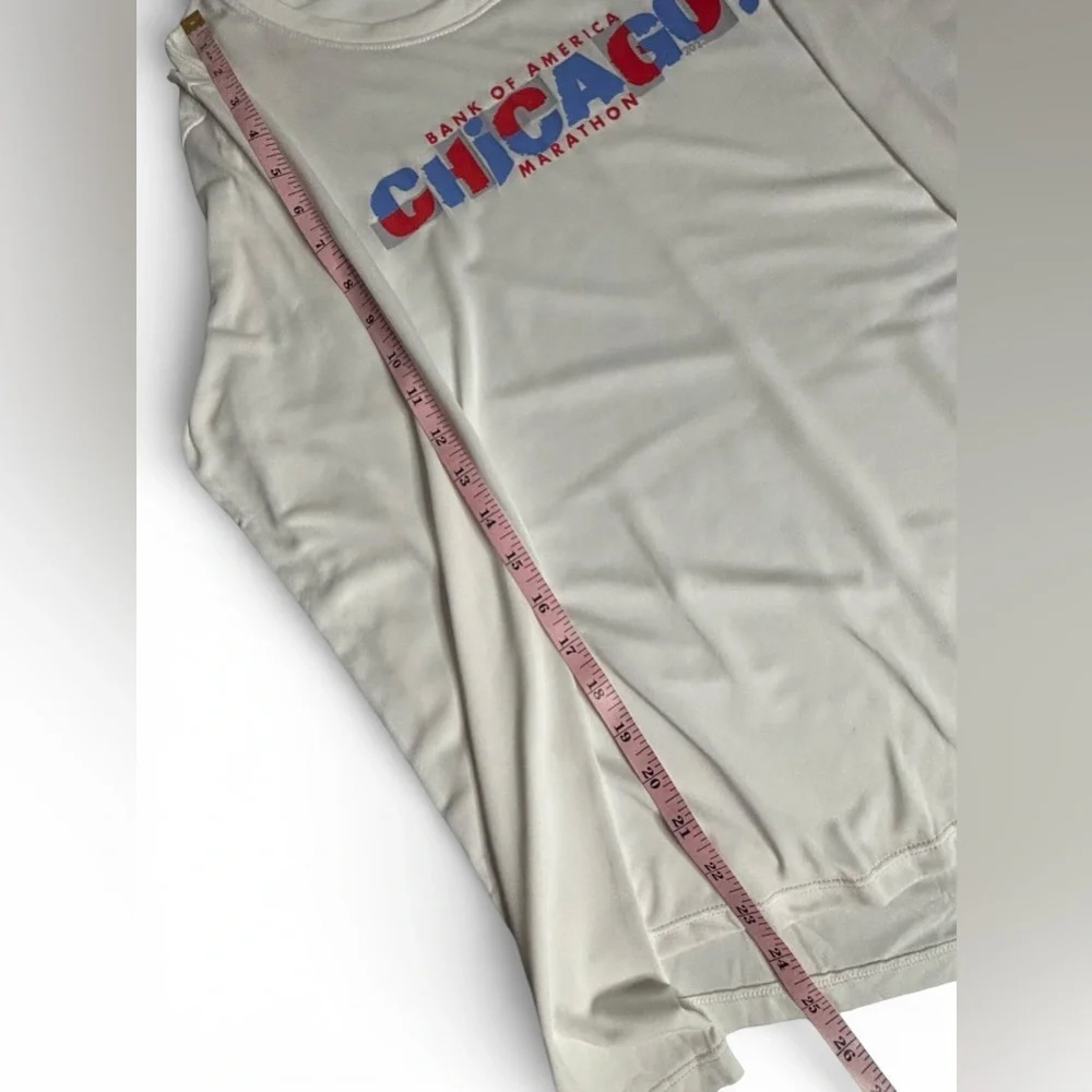 Nike White Chicago Marathon Long Sleeve Shirt