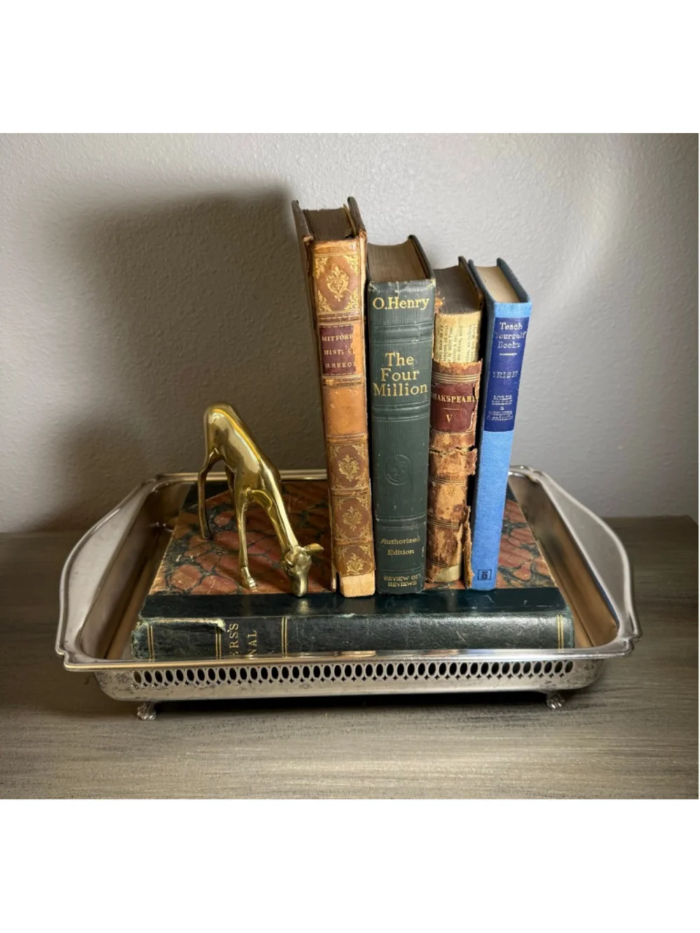 Unbranded vintage silverplated