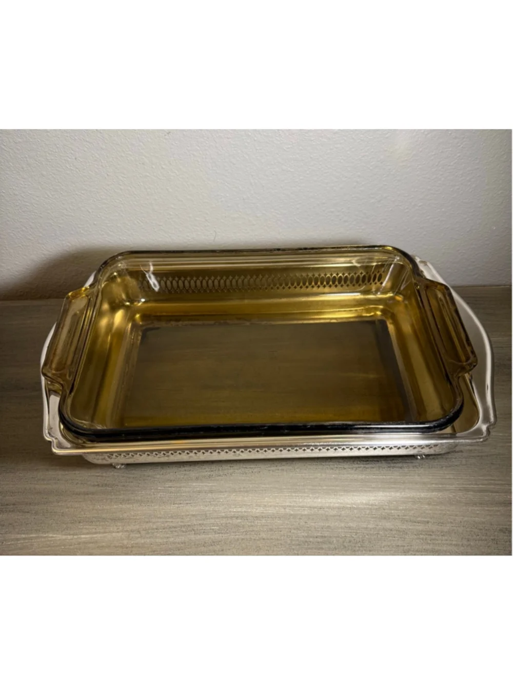 Unbranded vintage silverplated