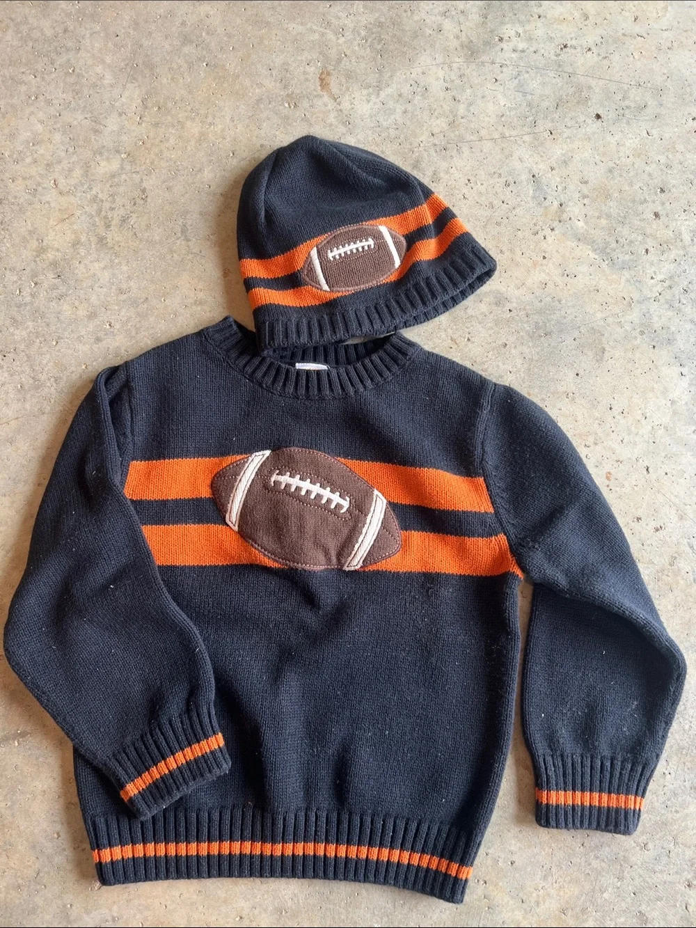 Gymboree Boys sweater and hat