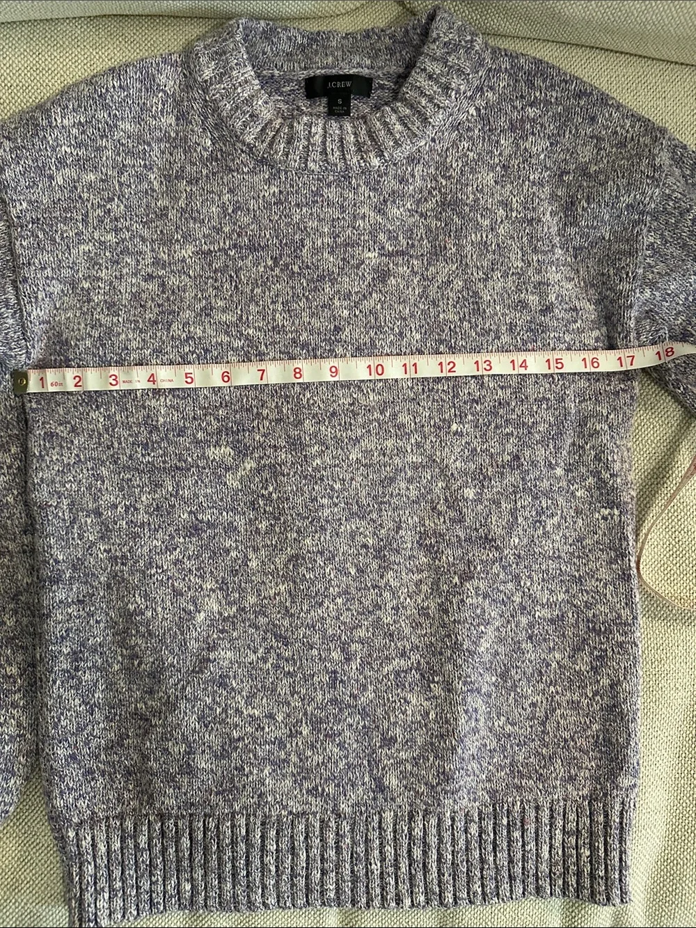 J. Crew lavendar fabric easy